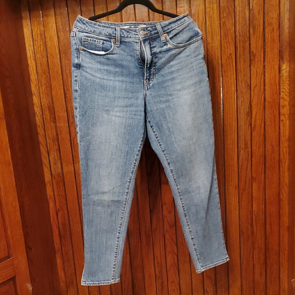 OLD NAVY Women's Light Blue Straight Leg Jeans Size 10